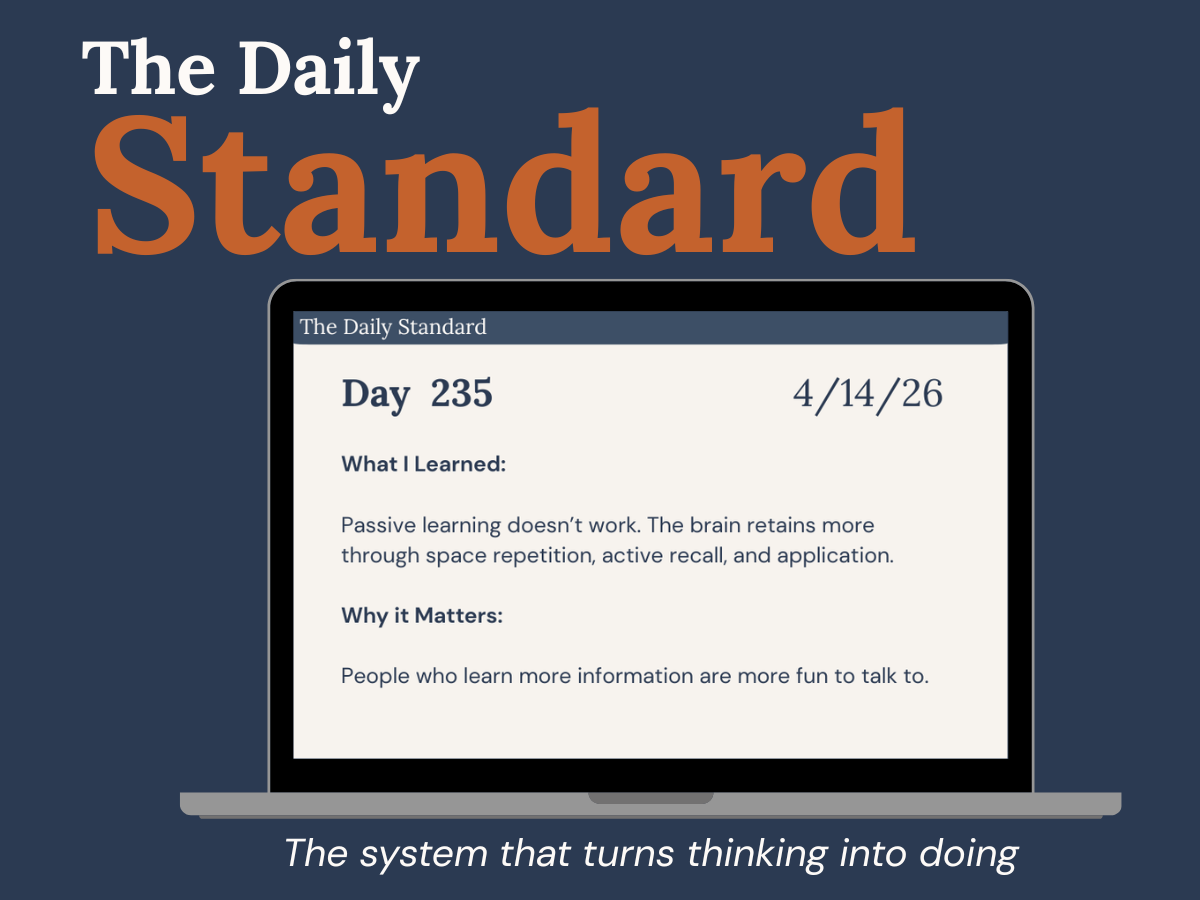 Daily Standard Product Hero